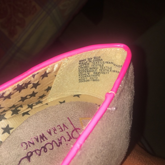 Princess Vera Wang Flats Size 9.5 - Picture 6 of 6